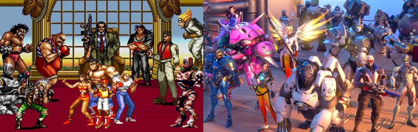 Сучасні ігри сильно еволюціонували (Streets of Rage 2/Overwatch)